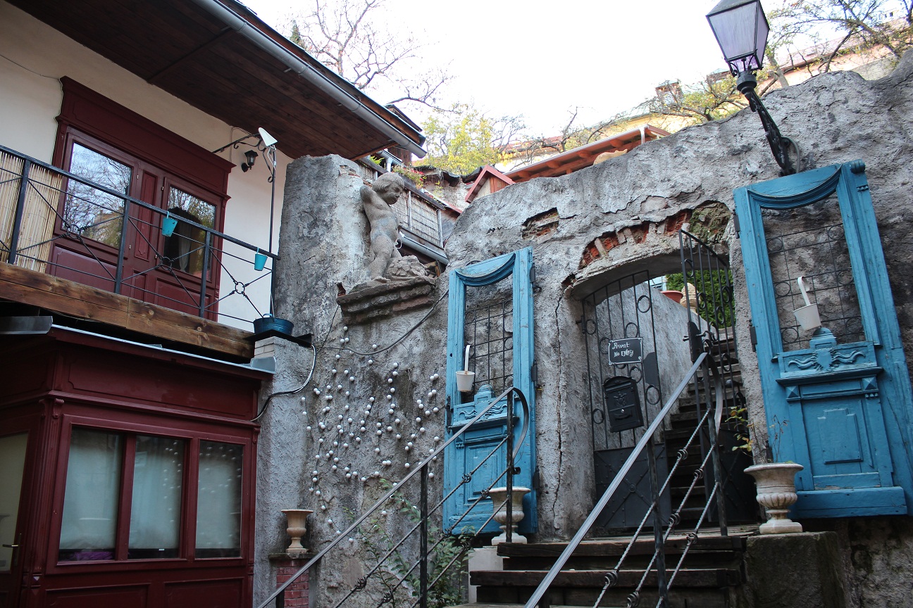 Vstup do Apartmánu na Zlatom dvore v Banskej Štiavnici